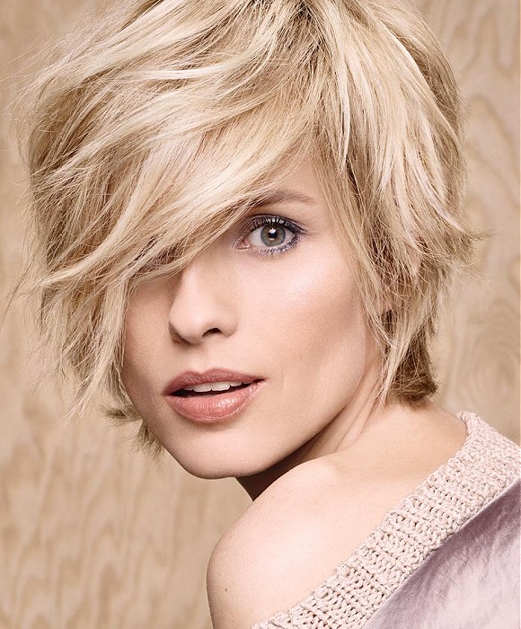 Camille Albane Short Blonde Hairstyles